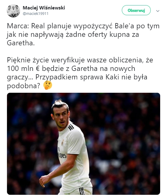 ''MARCA'': Real może WYPOŻYCZYĆ Bale'a!